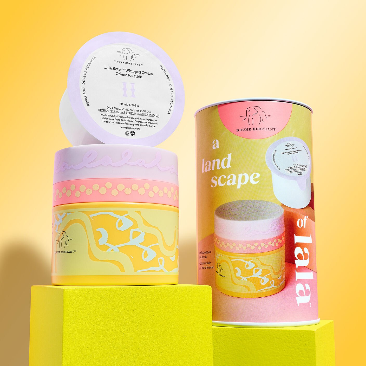 Moisturize and hydrate: Lala Retro refill kit | Drunk Elephant