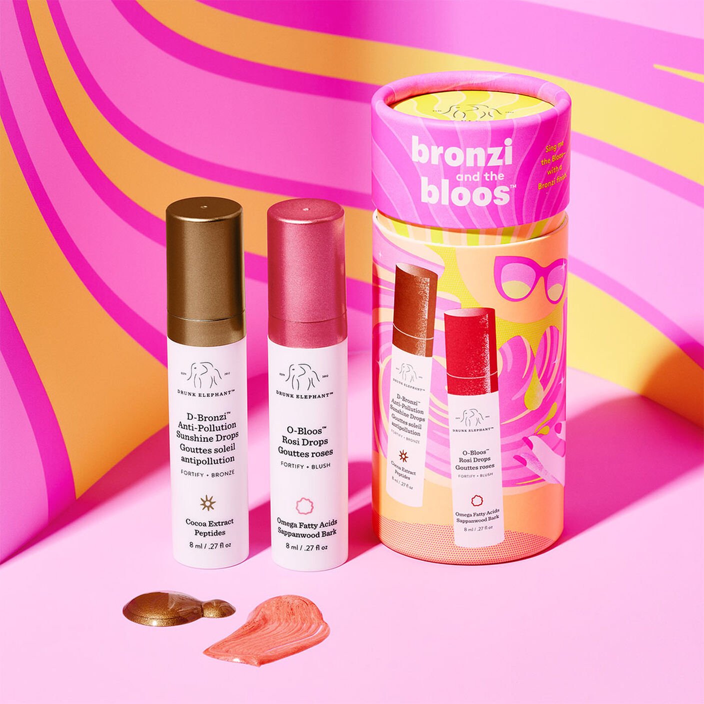 Bronzing and rosy serum drops kit | Drunk Elephant