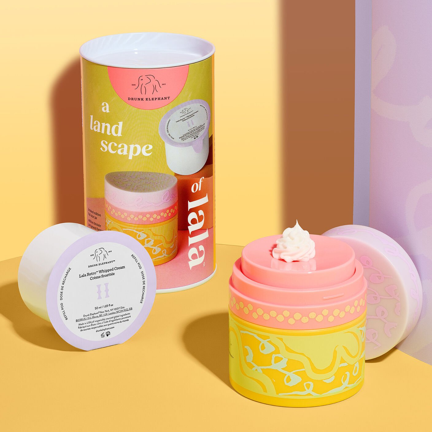 Moisturize and hydrate: Lala Retro refill kit | Drunk Elephant