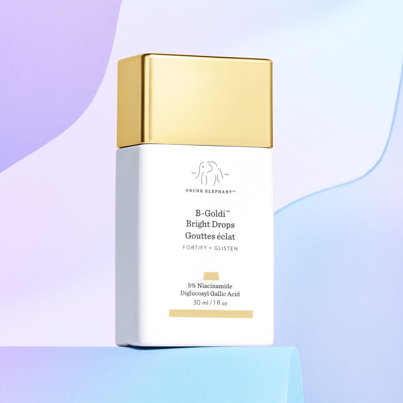 Golden serum drops with 5% niacinamide | Drunk Elephant