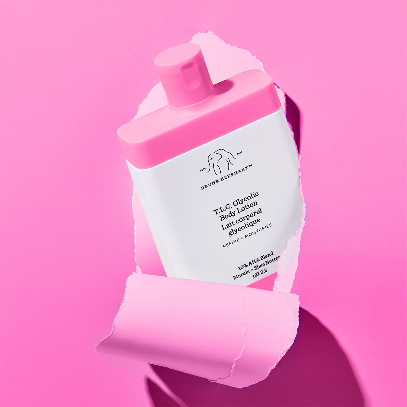 Smoothing glycolic acid body lotion | Drunk Elephant