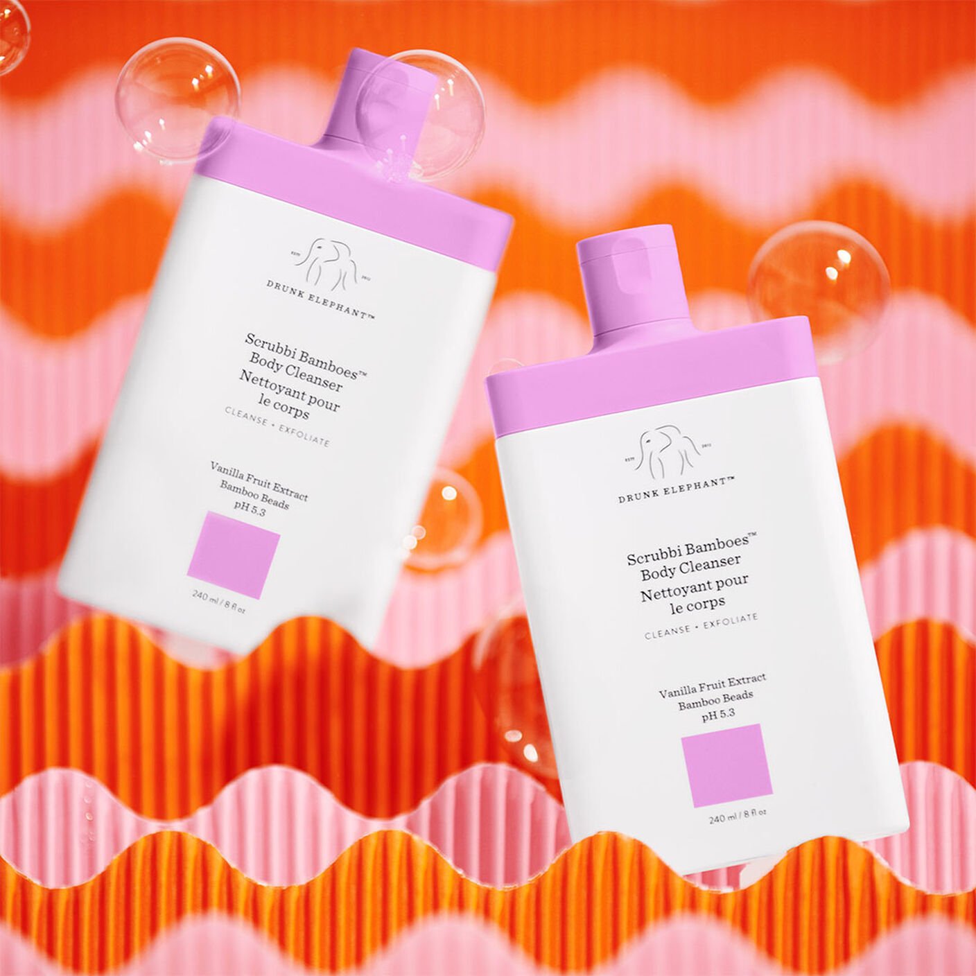 Exfoliating body wash | Drunk Elephant